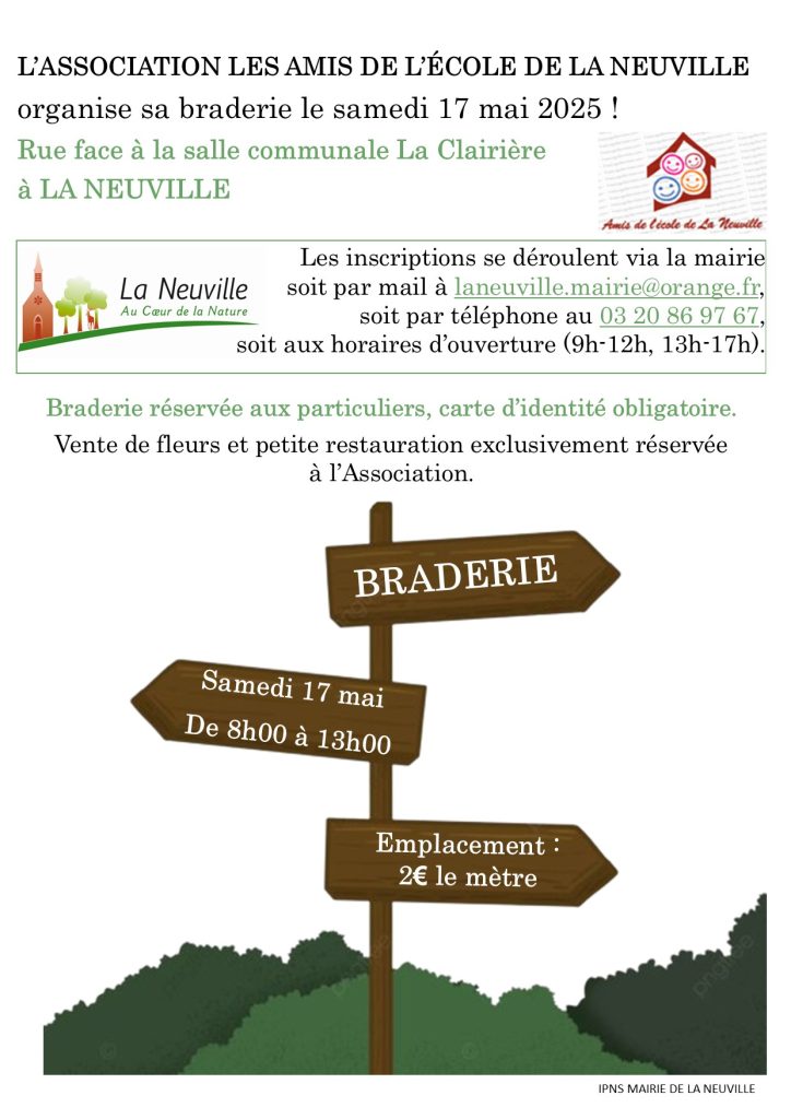 braderie vide grenier 2025
