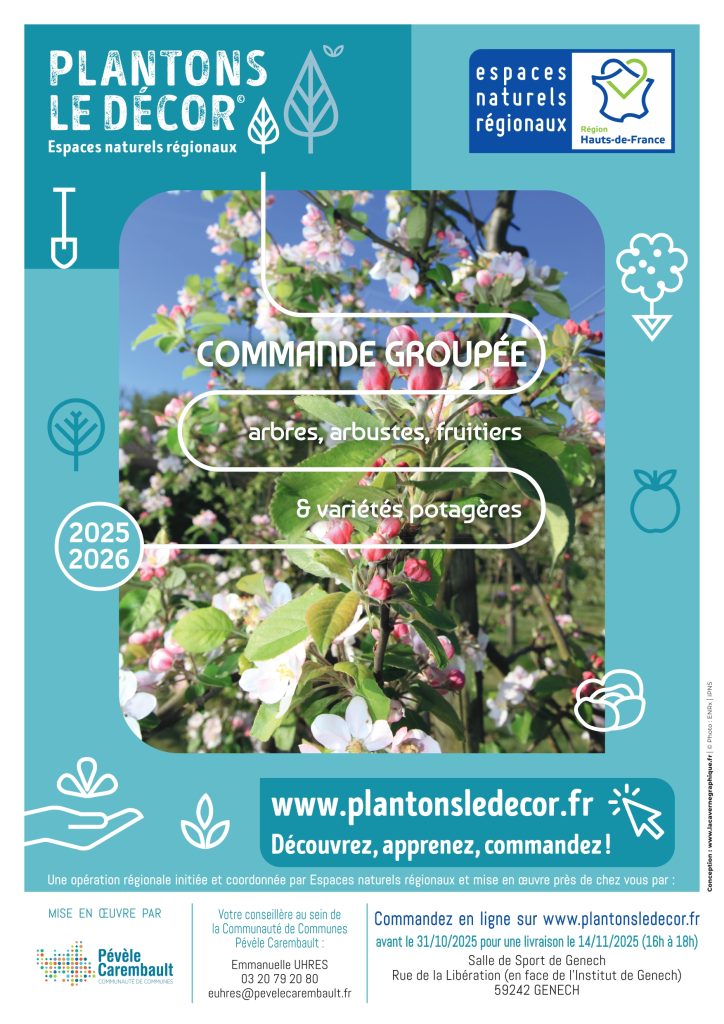 Affiche Plantons le decors 2025