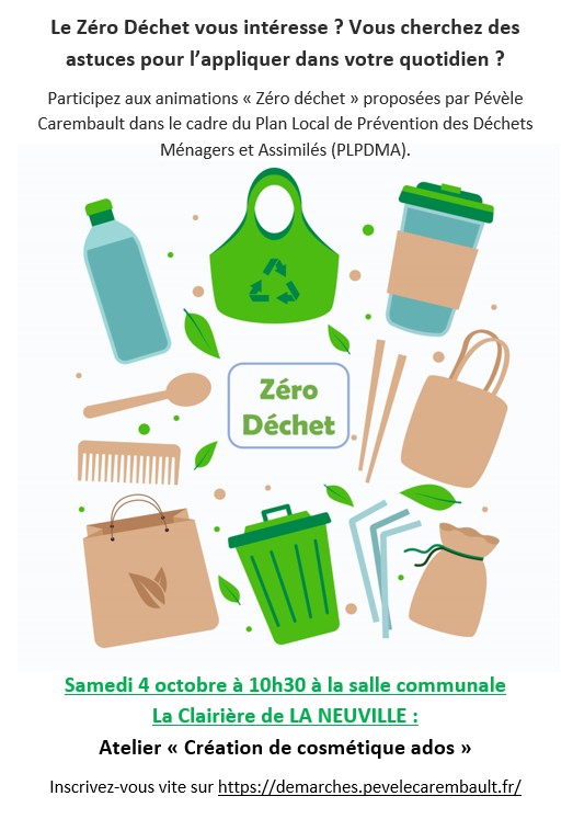 atelier zero dechet