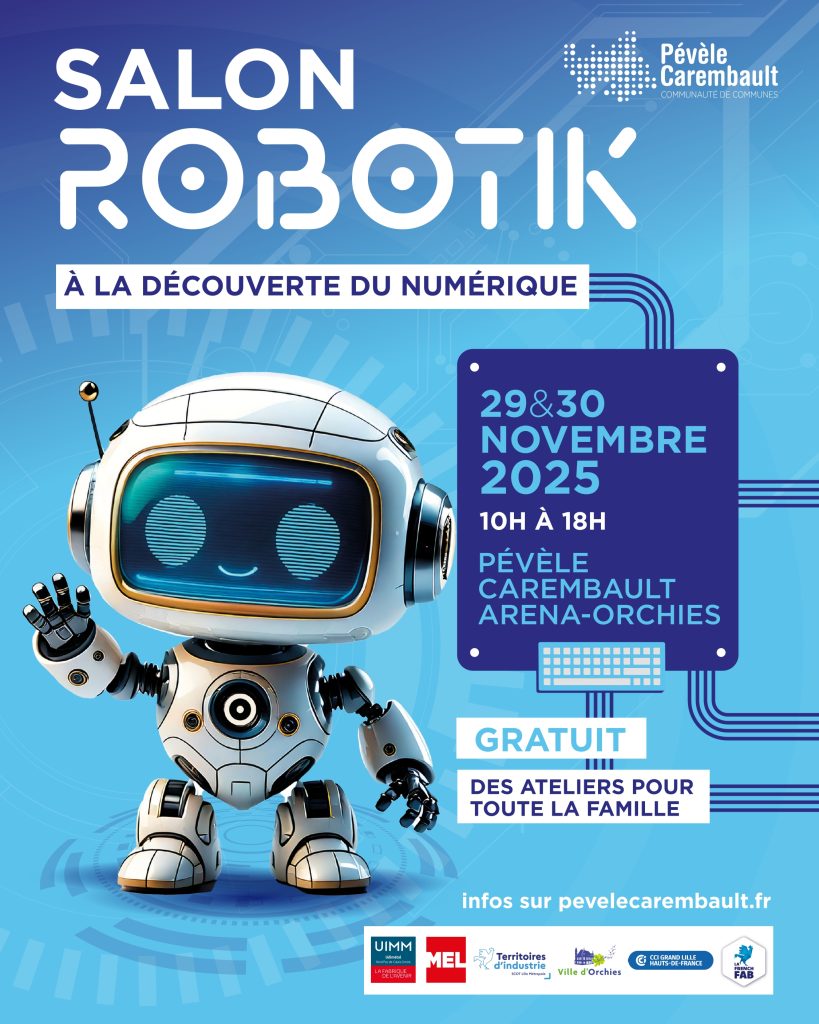 Affiche Salon Robotik 2025