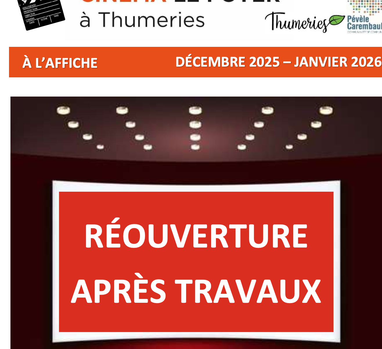 Reouverture le Foyer