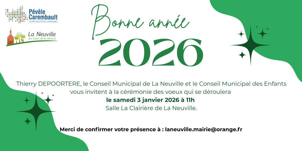 Cérémonie des voeux 2026