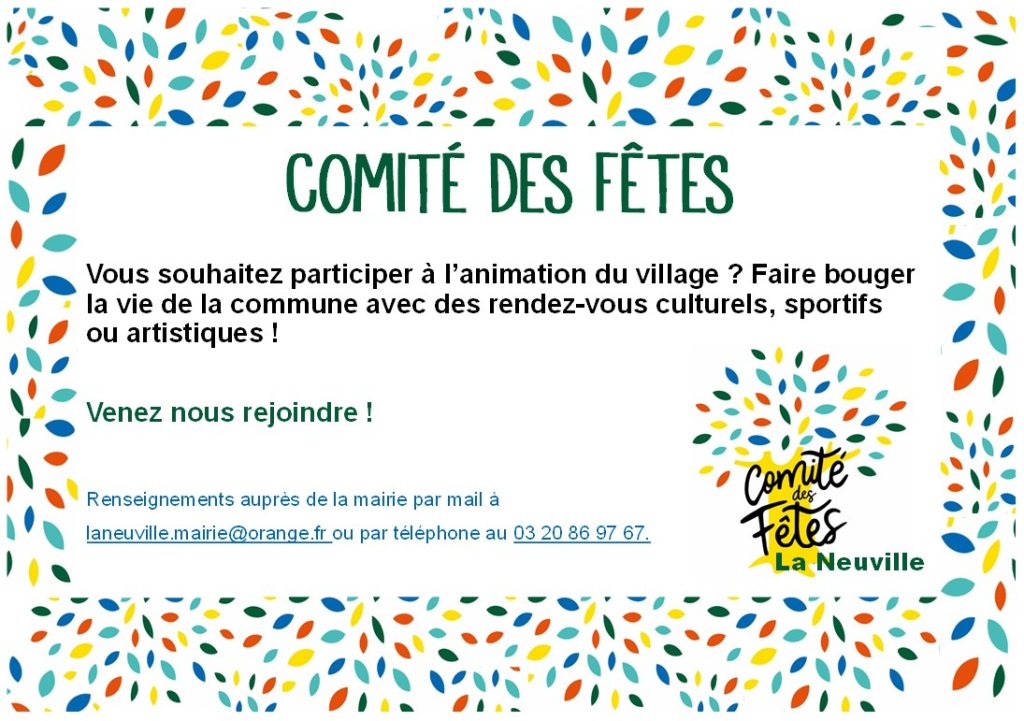comite des fetes site