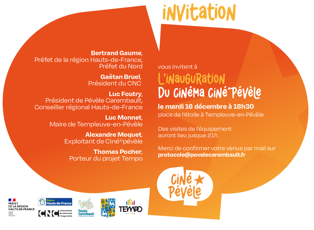 Inauguration cine templeuve