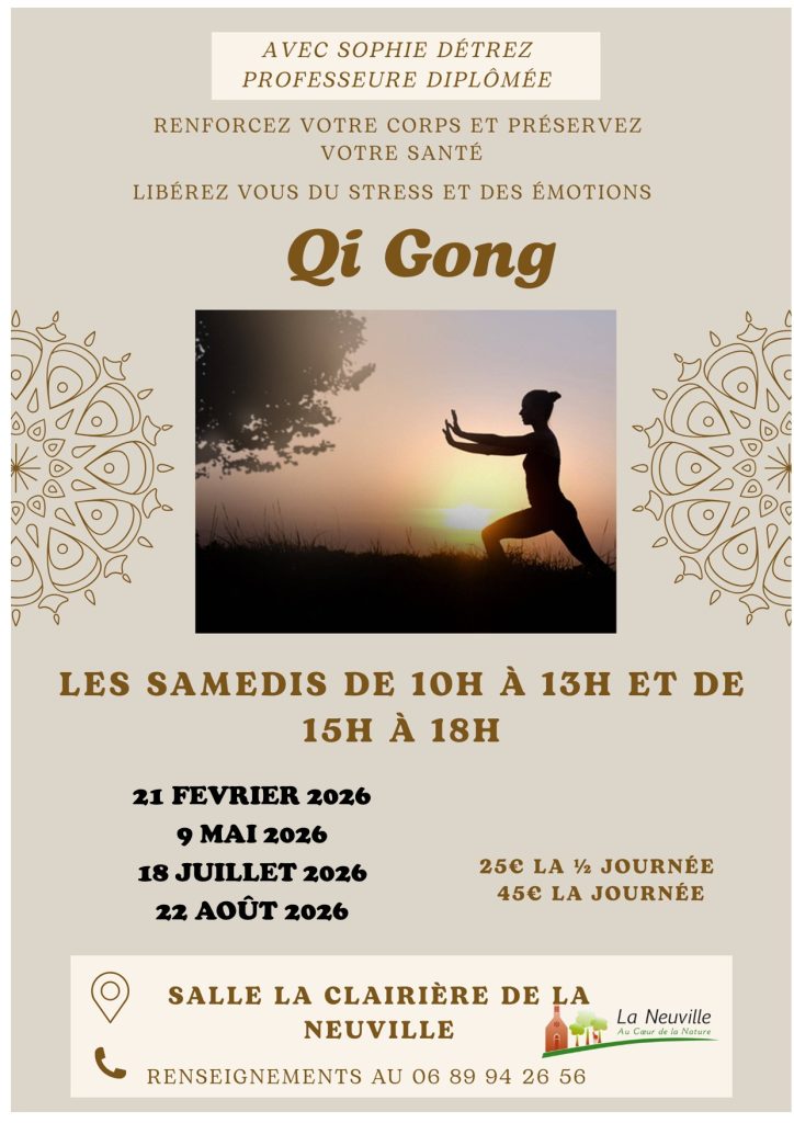 Qi Gong 3.2026 LA NEUVILLE