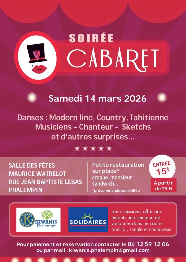 Soiree Cabaret 2026