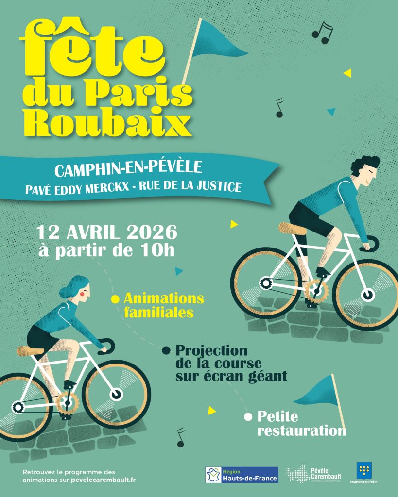 Visuel Paris Roubaix 2026 Visuel Paris Roubaix 2026