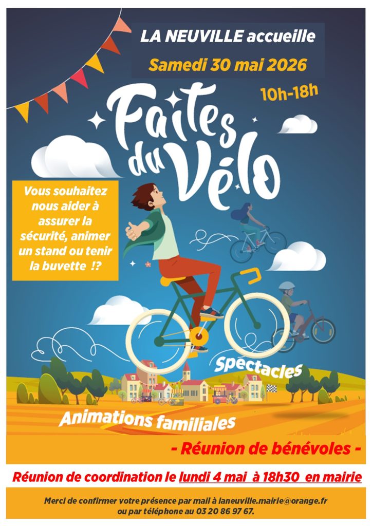 benevole faites du velo