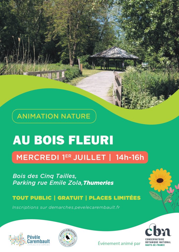 Visuel A3 - Au bois fleuri